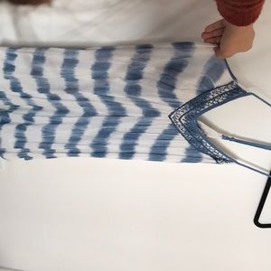 Amusesociety striped beach dress